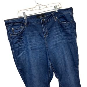 Torrid Denim Blue Jeans Size 22 Short